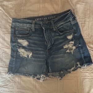 American Eagle Blue Denim Shorts
